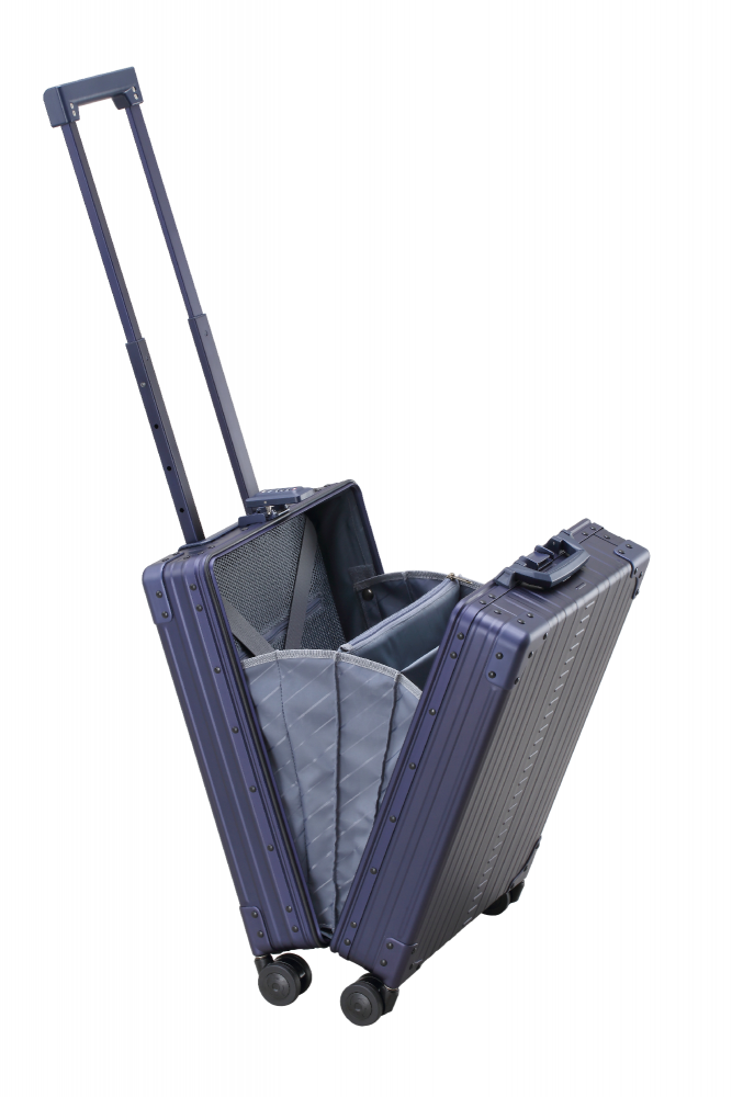 21" Vertical Business Carry-On - Sapphire - Elevate Your Travel Experience